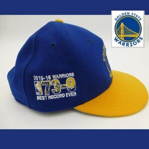 Golden State Warriors 73-9 Record Season 2015-2016 Snap Back Hat